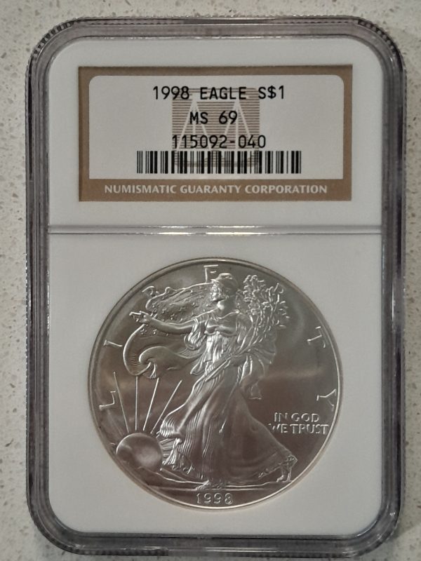 1998 Eagle S$1 MS 69